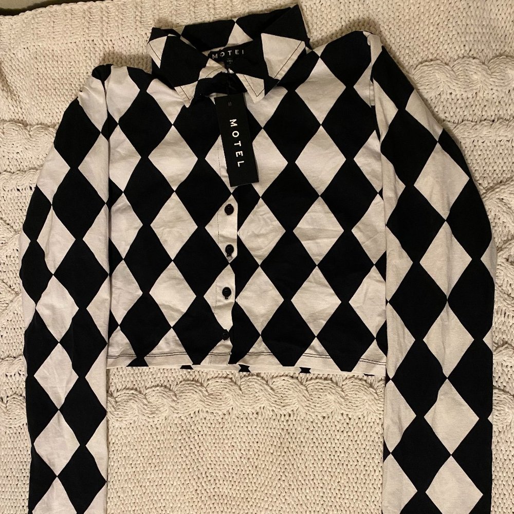 HARLEQUIN RYALS CROP TOP